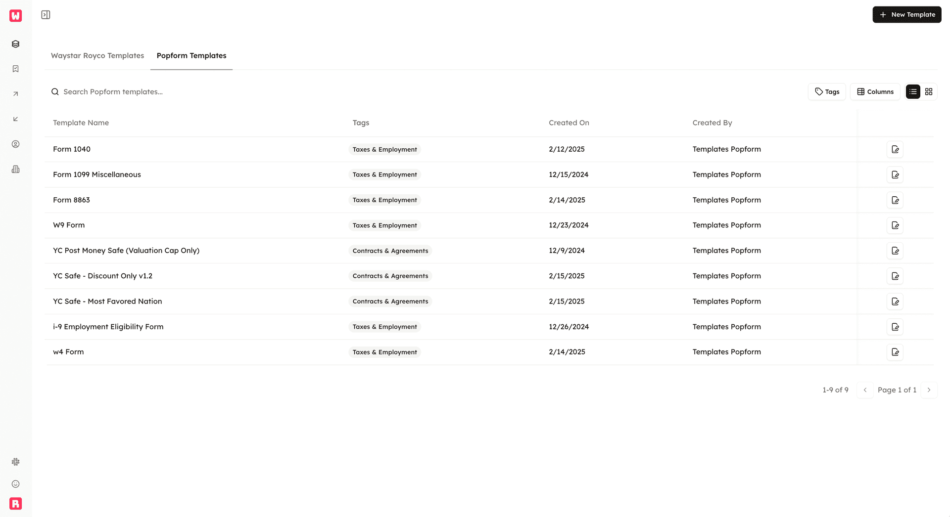 Popform - AI details drawer